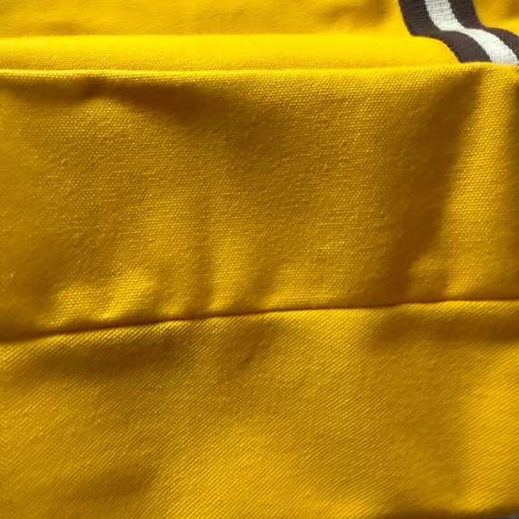 Rebecca Ray Mary Ann Yellow Tote with Rabbit Design - Picture 3 of 4